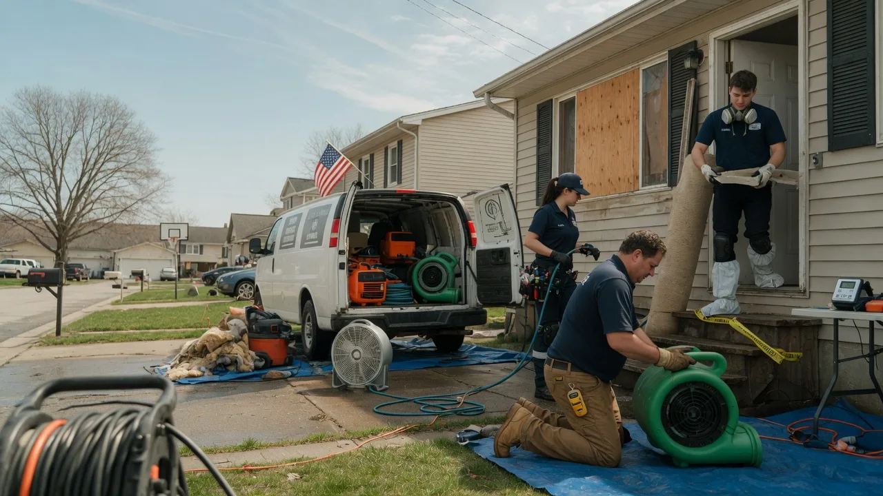 Water Damage Restoration in Trout, LA near me